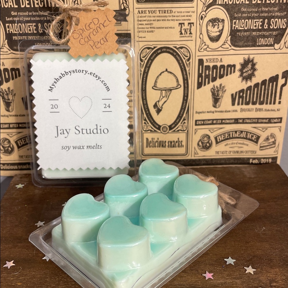 🖤SPICED CARAMEL APPLE🍏Country Style, Soft Pastel, Handcrafted Soy Wax Melts.🫶🏽